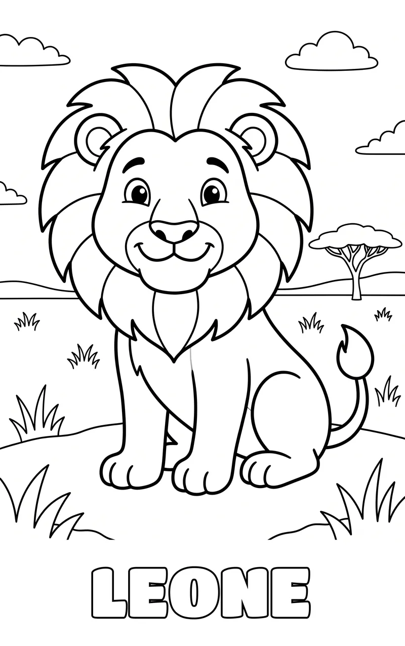disegno da colorare: animali