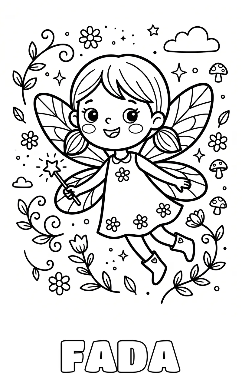 desenho de unicórnio para colorir
