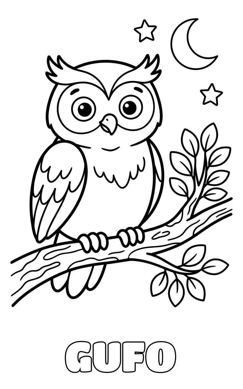 disegno da colorare: uccelli