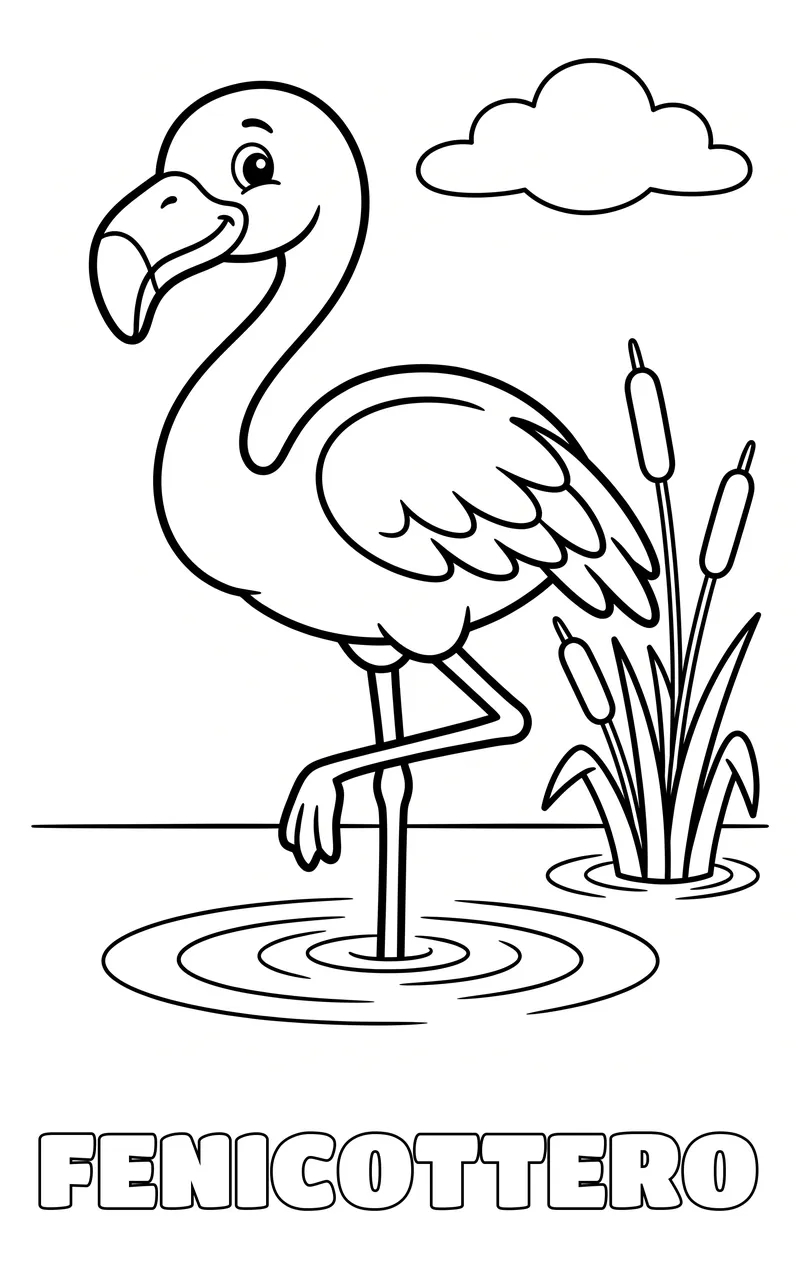 disegno da colorare: uccelli