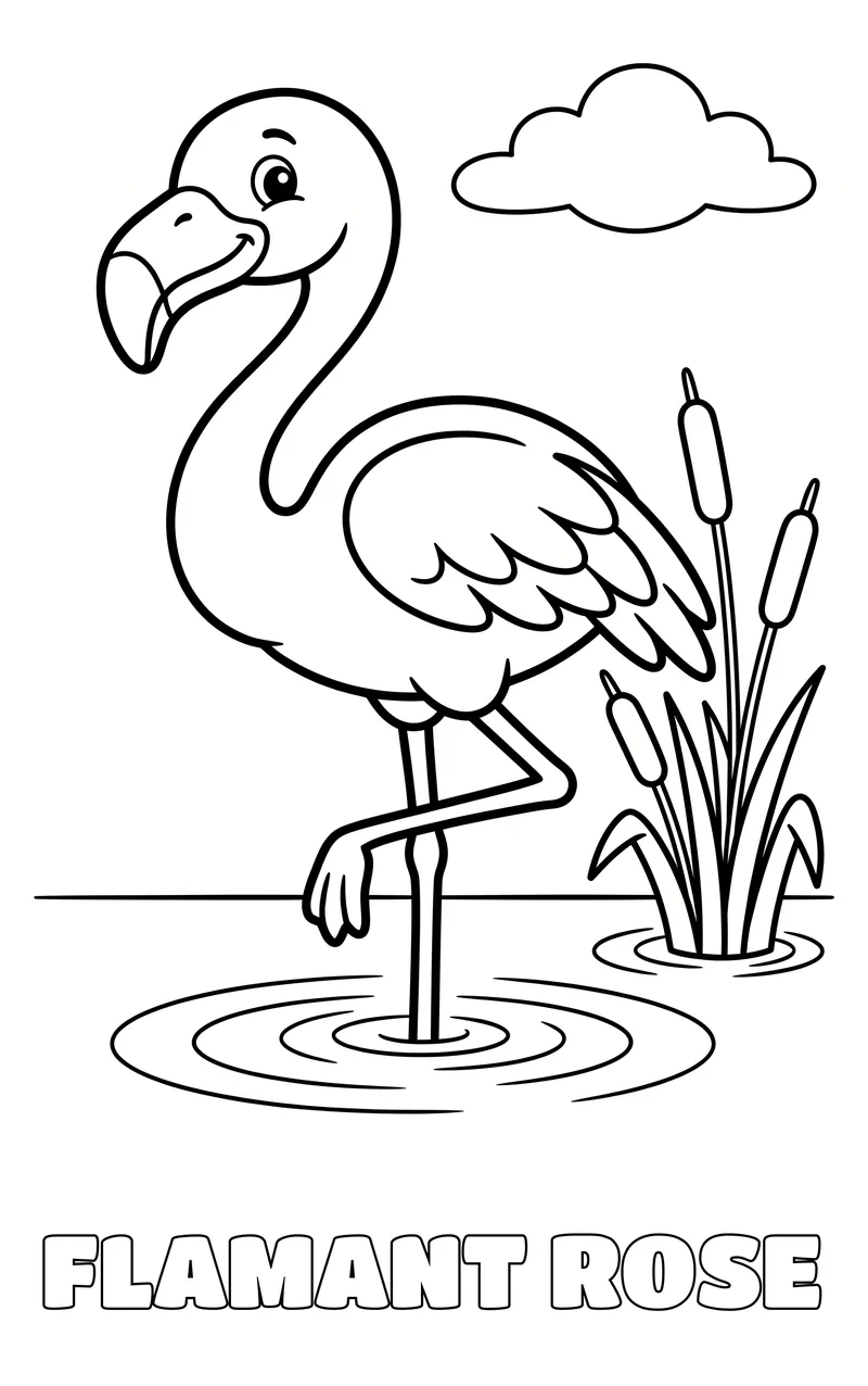 coloriage oiseau à imprimer