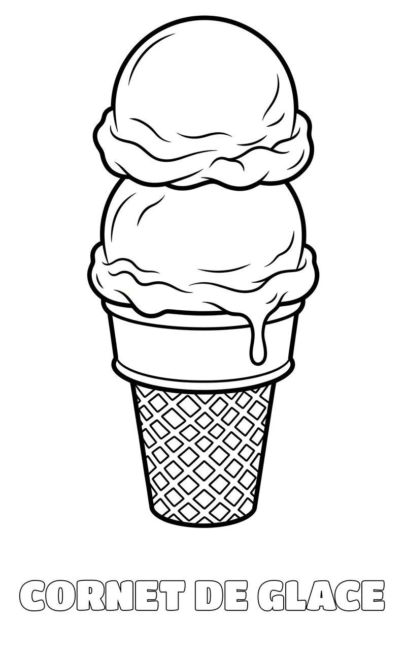 coloriage nourriture à imprimer