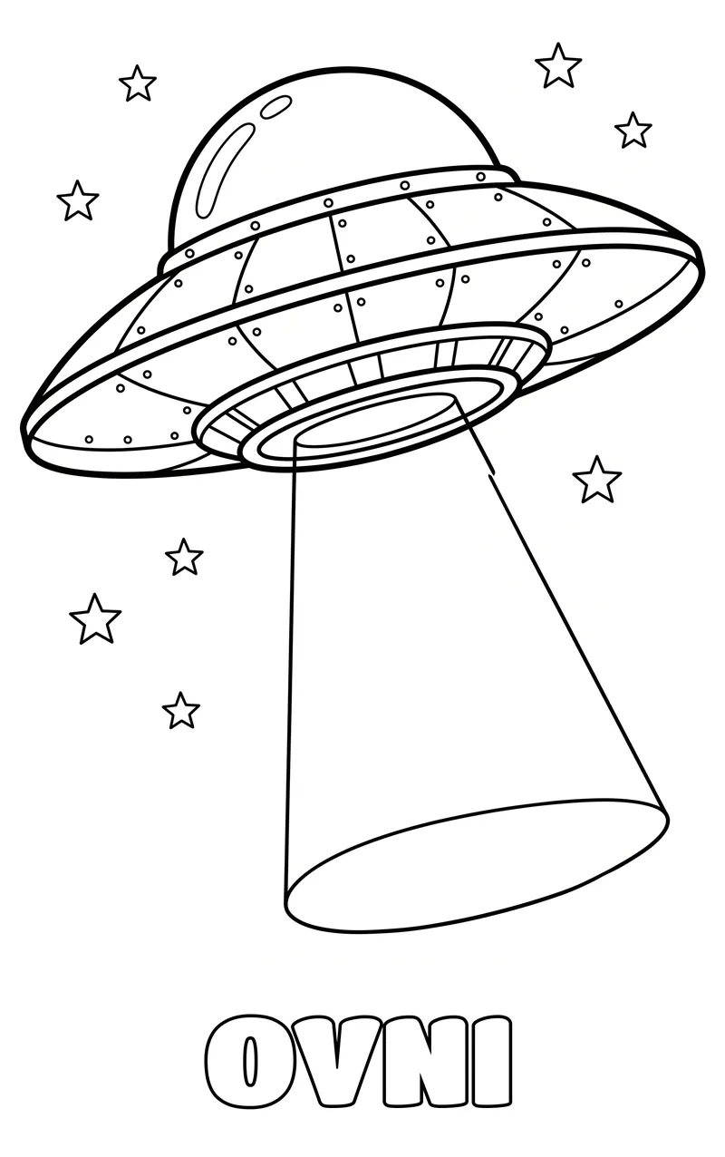 dibujo de el espacio para colorear